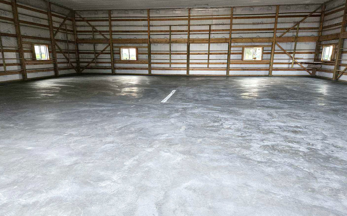 Farm and ranch building interior